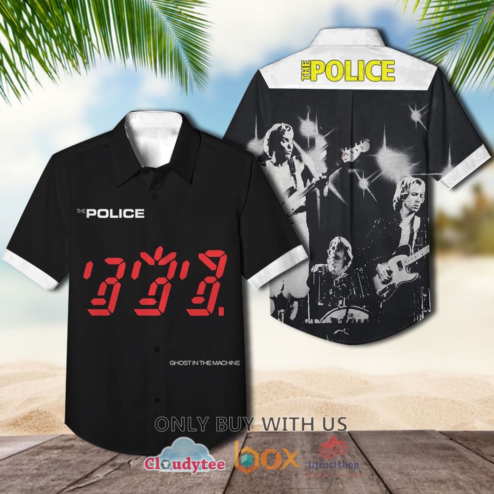 The Police Ghost In The Machine 1981 Casual Hawaiian Shirt 1
