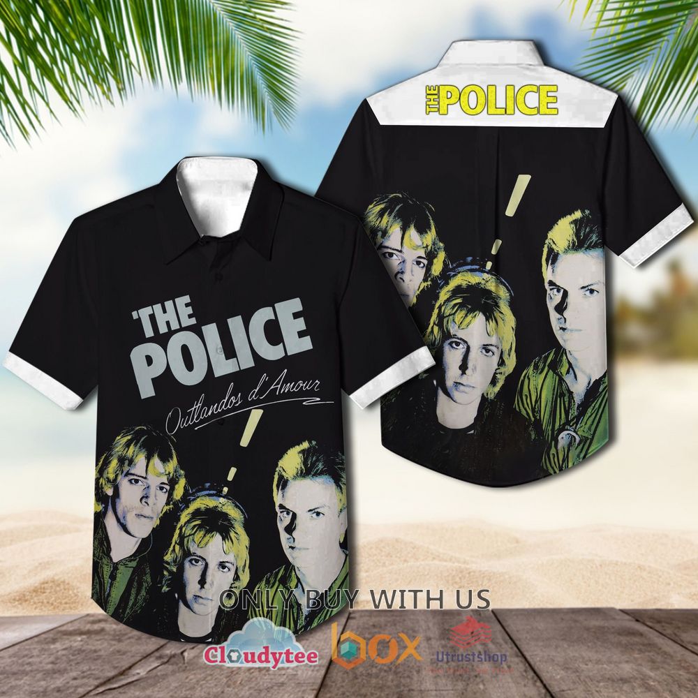 The Police Outlandos D'Amour 1978 Casual Hawaiian Shirt 1