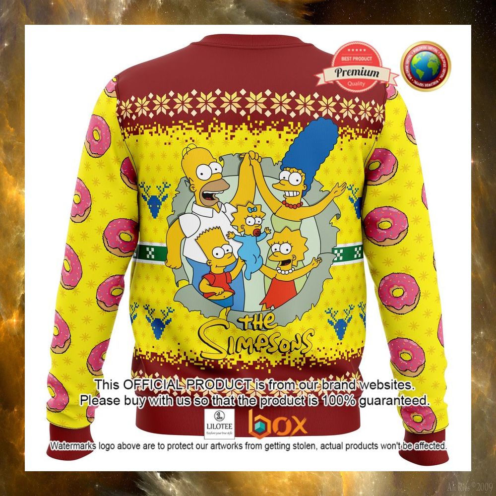 HOT The Simpsons Donut Sweater 6