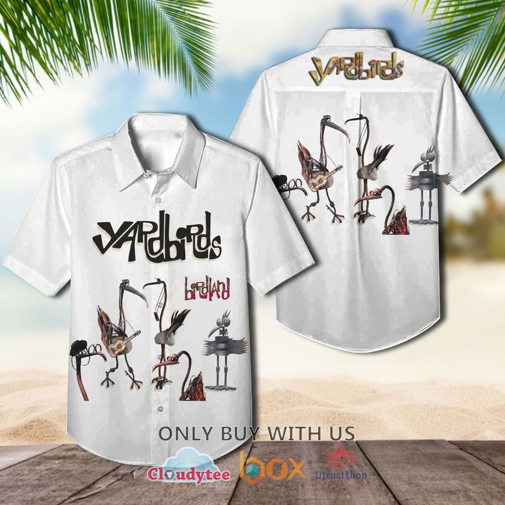 The Yardbirds Birdland 2003 Casual Hawaiian Shirt 1