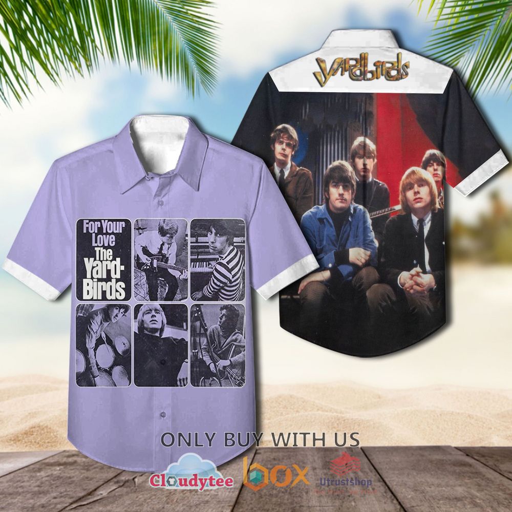 The Yardbirds For Your Love 1965 Casual Hawaiian Shirt 1