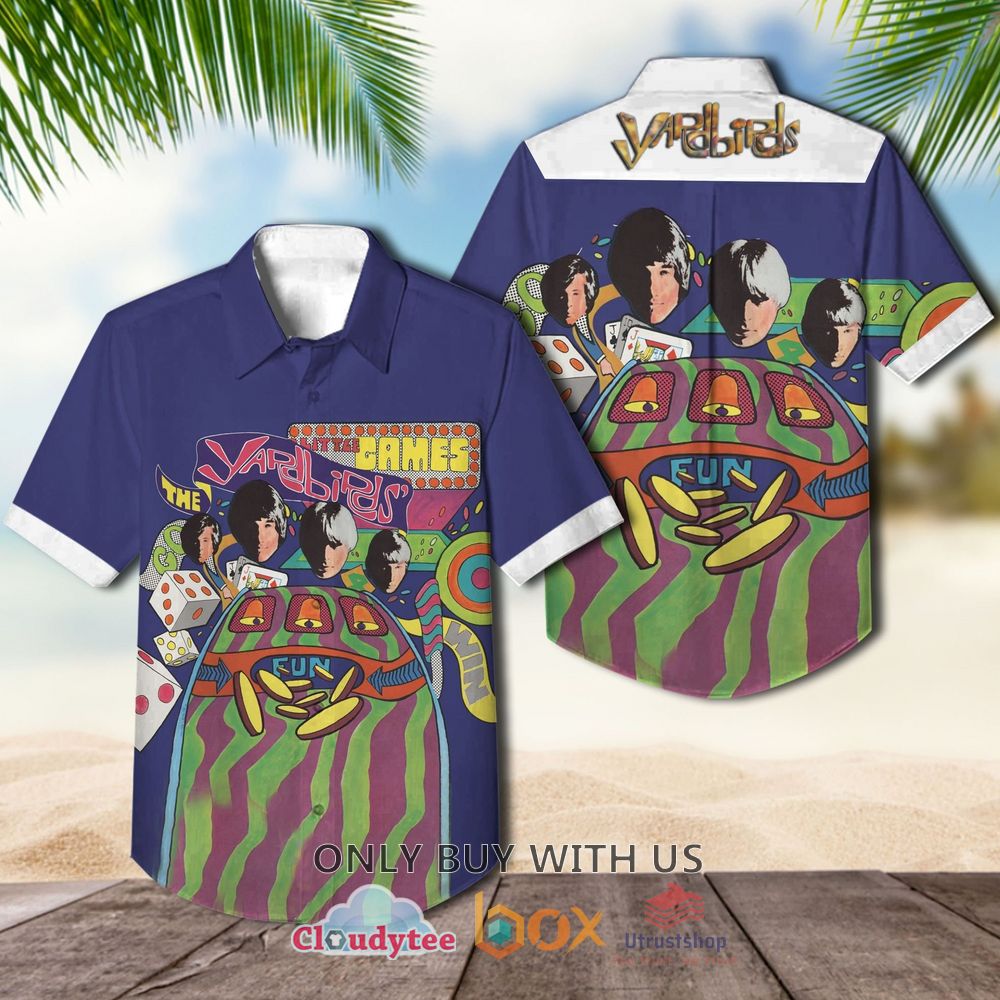 The Yardbirds Little Games 1967 Casual Hawaiian Shirt 1