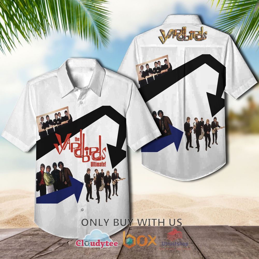 The Yardbirds Ultimate! 2001 Casual Hawaiian Shirt 1