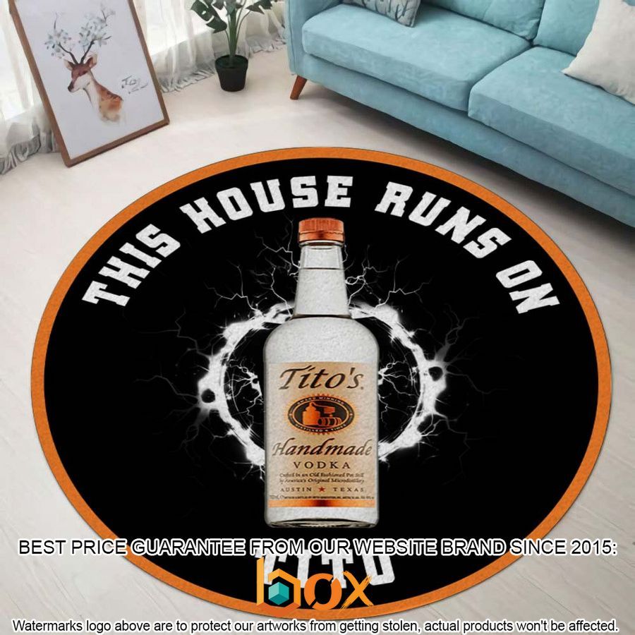 BEST This house runs on Tito Round Rug 1
