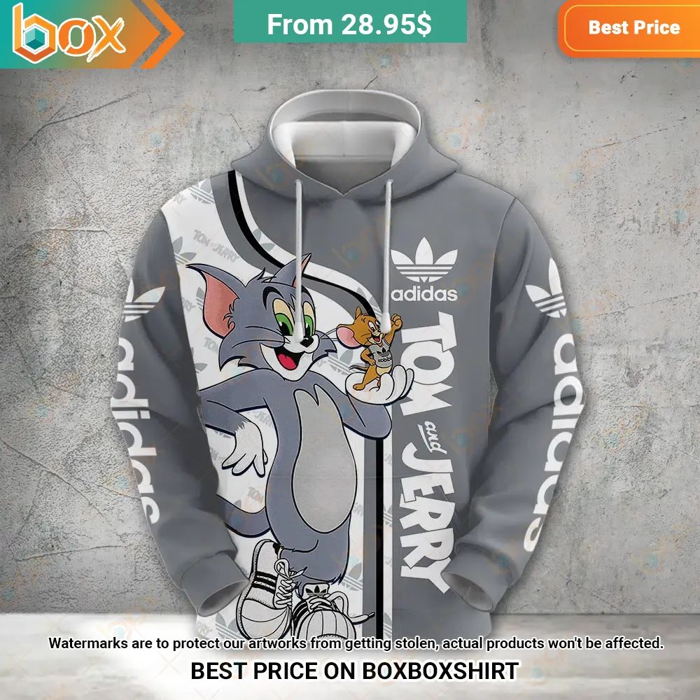 Tom and Jerry Adidas Shirt Hoodie Tank Top 3