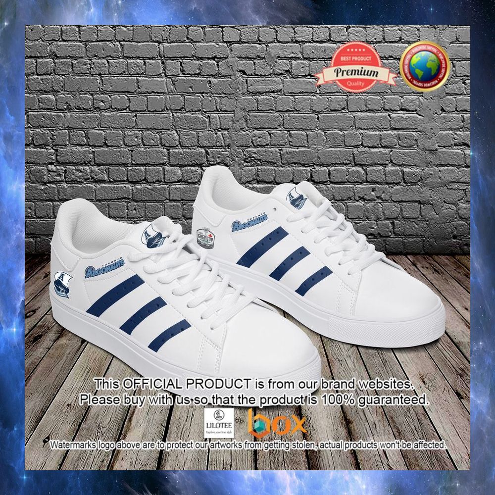 HOT Toronto Argonauts 109th Grey Cup White Stan Smith Low Top Shoes Sneaker 5