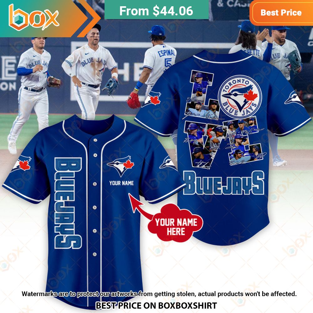 Toronto Blue Jays Navy Jersey 2023 Custom Baseball Jersey 1