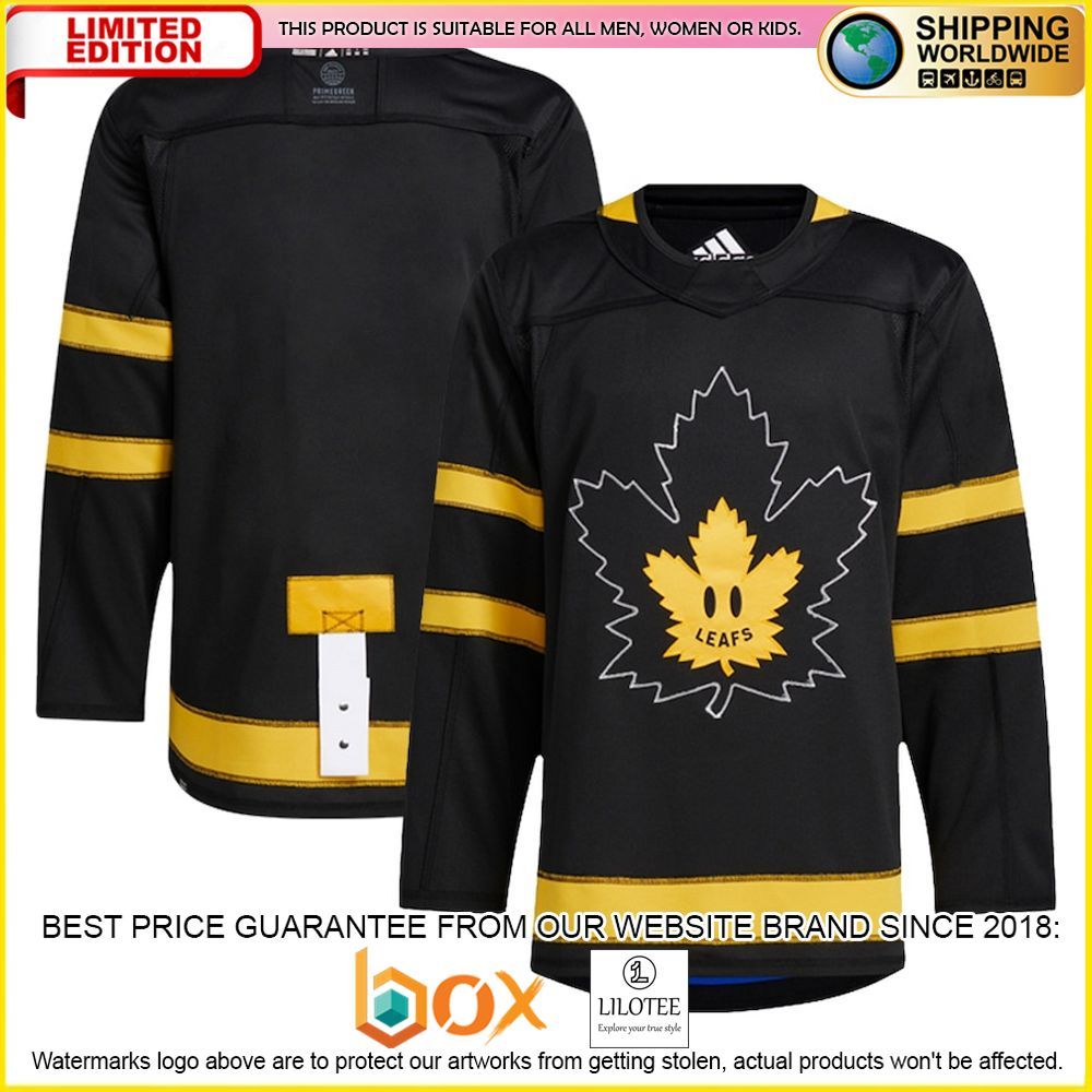 NEW Toronto Maple Leafs Adidas Custom Royal Premium Hockey Jersey 5
