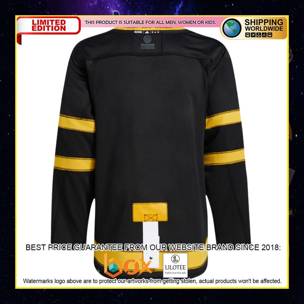 NEW Toronto Maple Leafs Adidas X Drew House Alternate Custom Black Premium Hockey Jersey 15