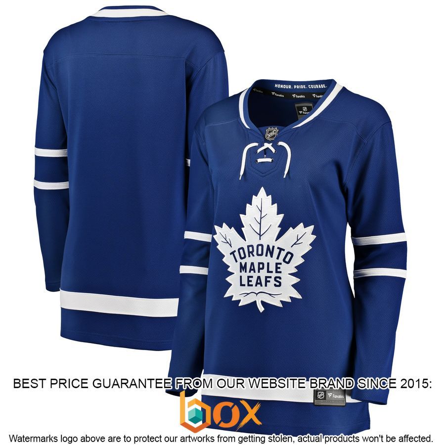 NEW Toronto Maple Leafs Women's Home Blue Hockey Jersey 1