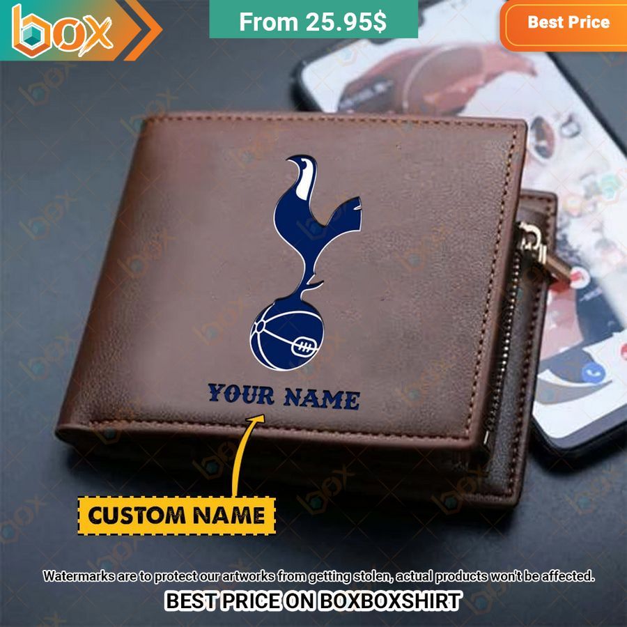HOT Tottenham Hotspur logo Leather Wallet 5