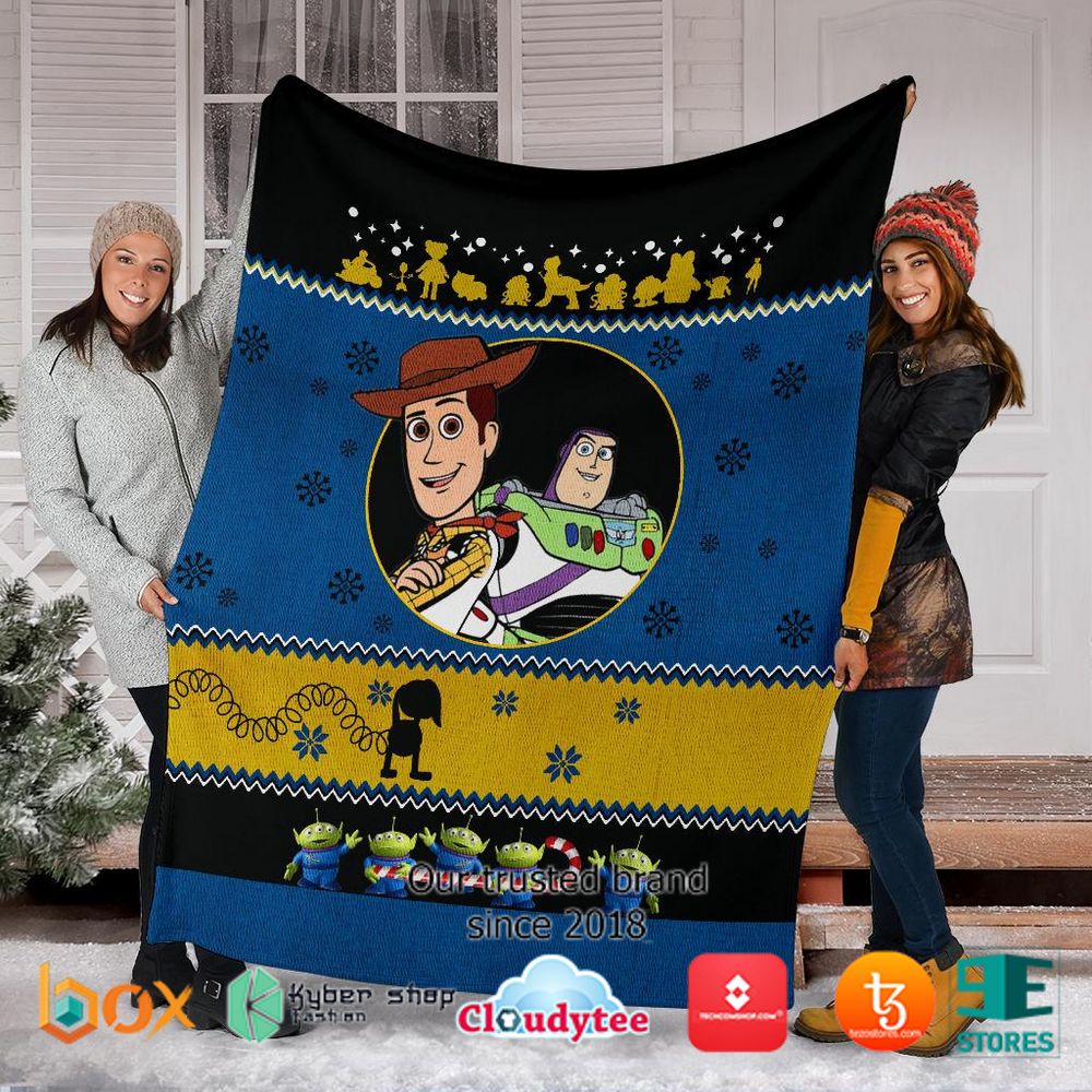 Toy Story Ugly Christmas Blanket 1