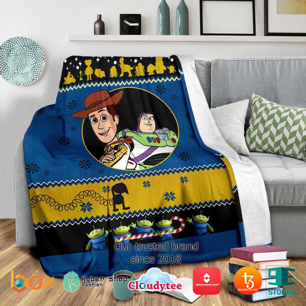 Toy Story Ugly Christmas Blanket 4