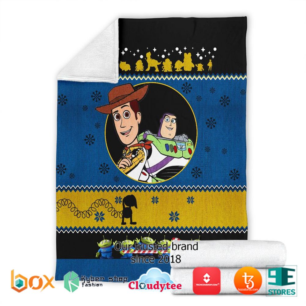 Toy Story Ugly Christmas Blanket 7