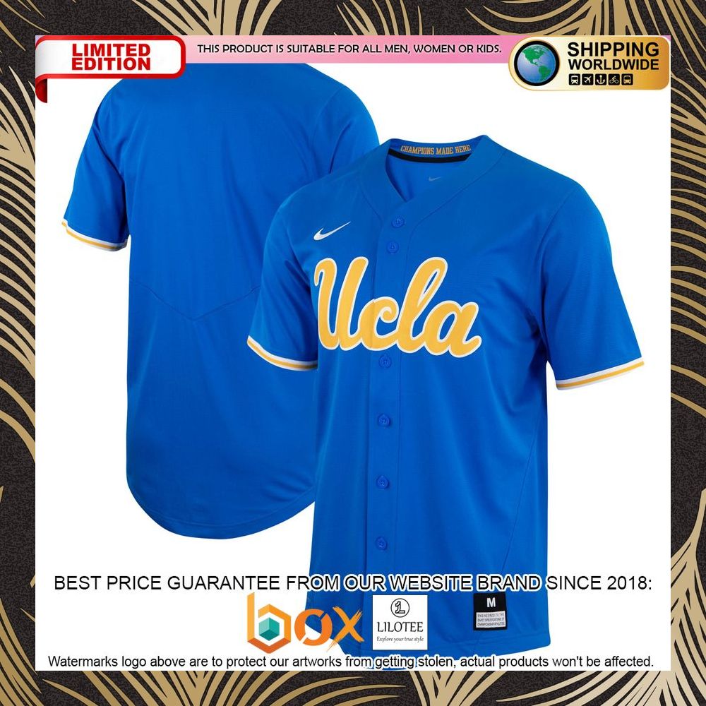 NEW UCLA Bruins Replica White Baseball Jersey 10