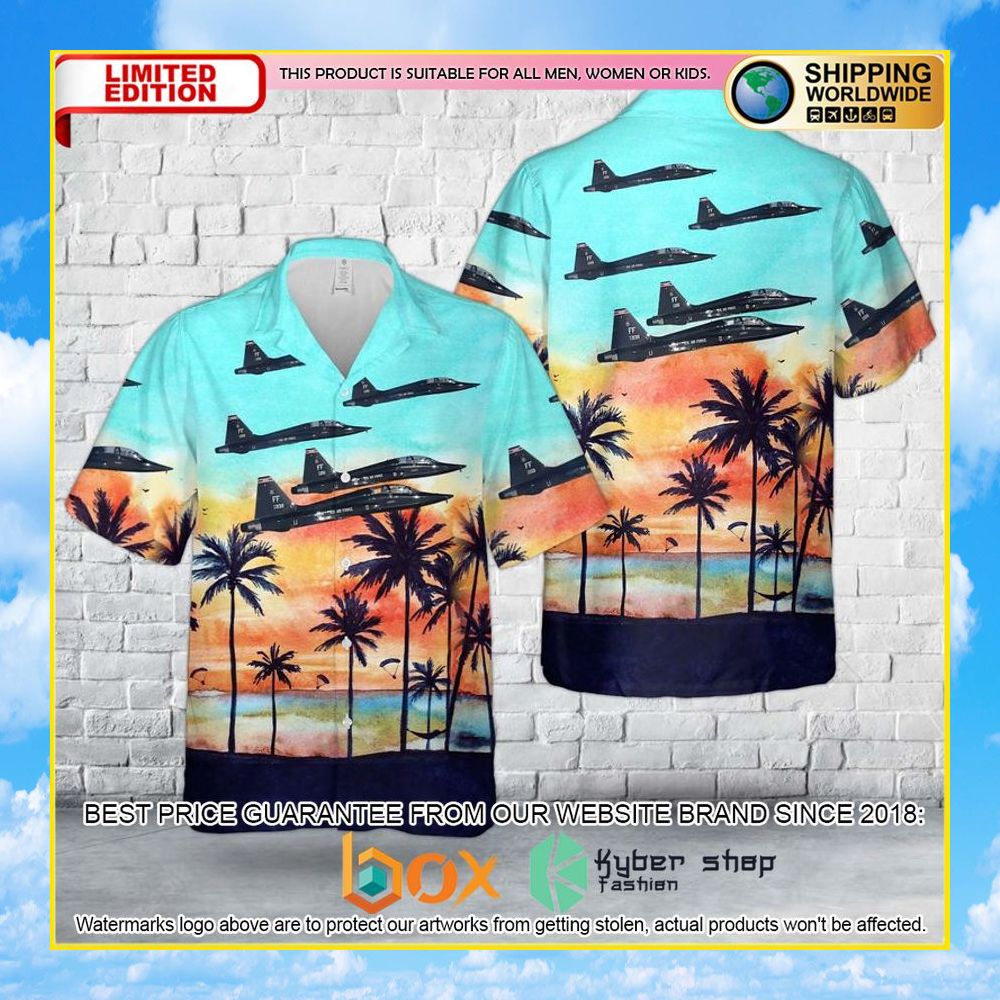 NEW US Air Force 71St Fighter Training Squadron Northrop T 38 3D Hawaii Shirt 4