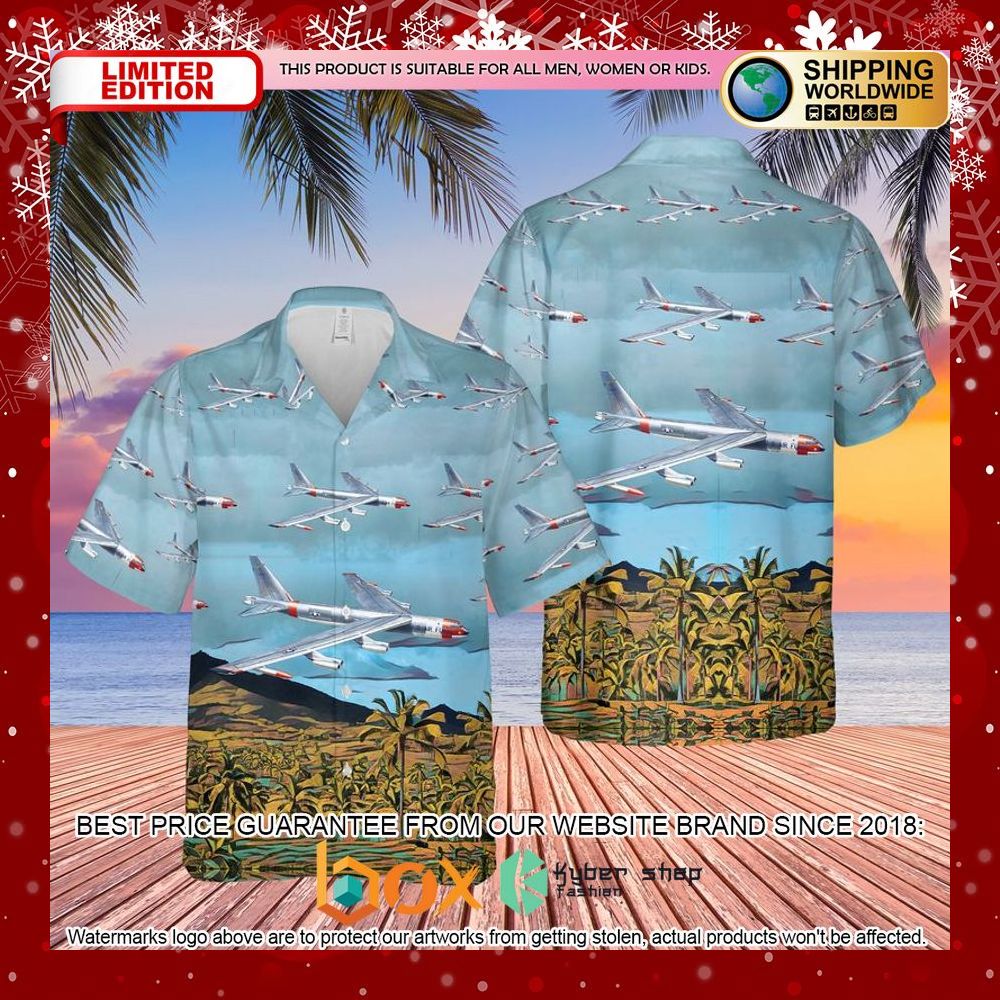 BEST US Air Force Boeing B-52D Stratofortress Hawaiian Shirt 4