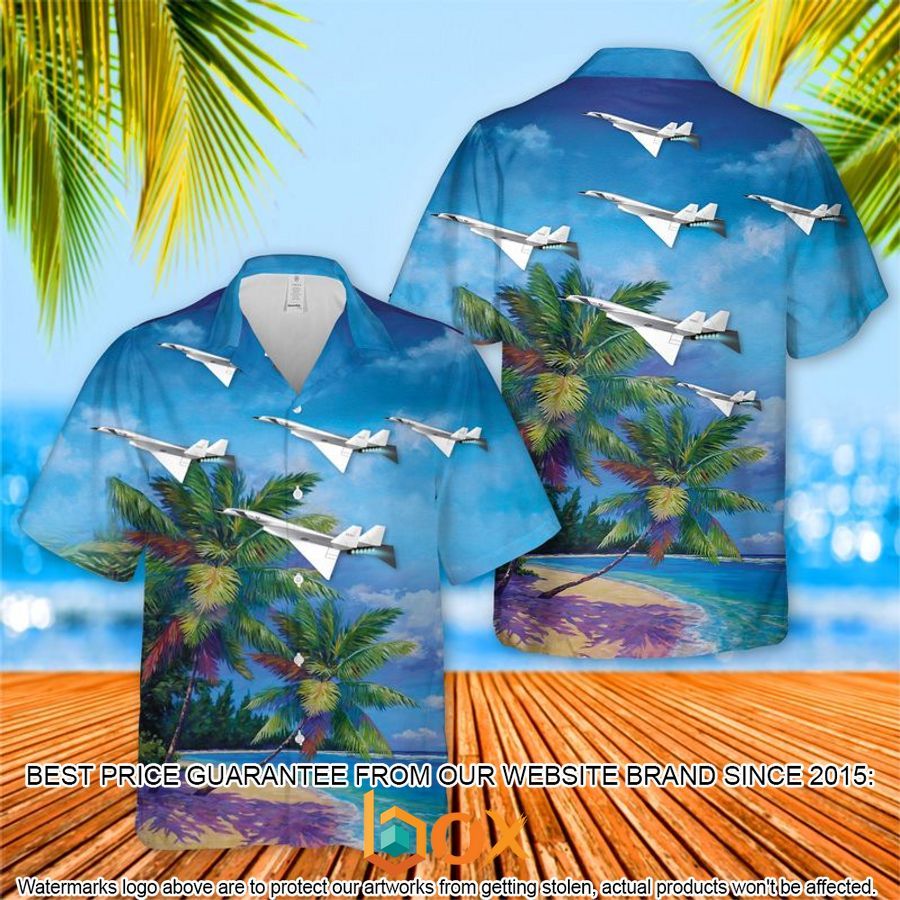 BEST US Air Force North American XB-70 Valkyrie Beach Hawaiian Shirt 6