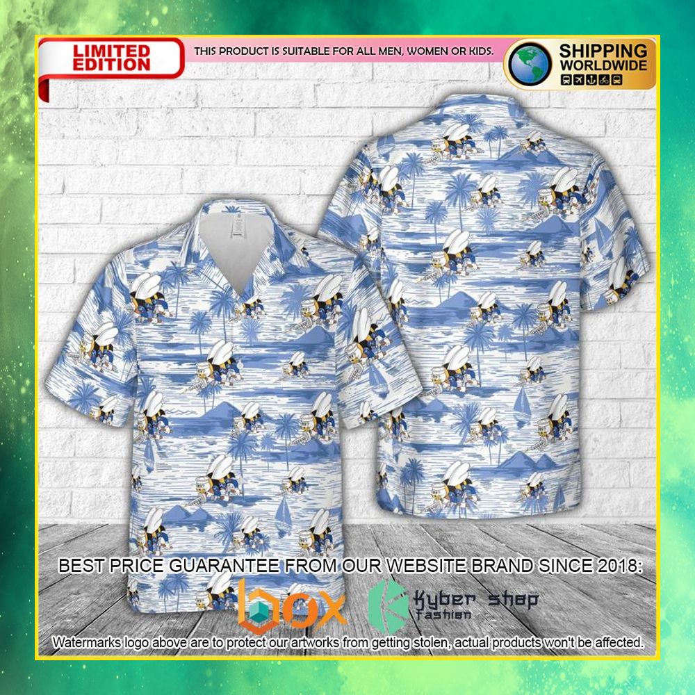 TOP US Navy SEABEES Naval Construction Force (NCF) 3D Hawaiian Shirt 3