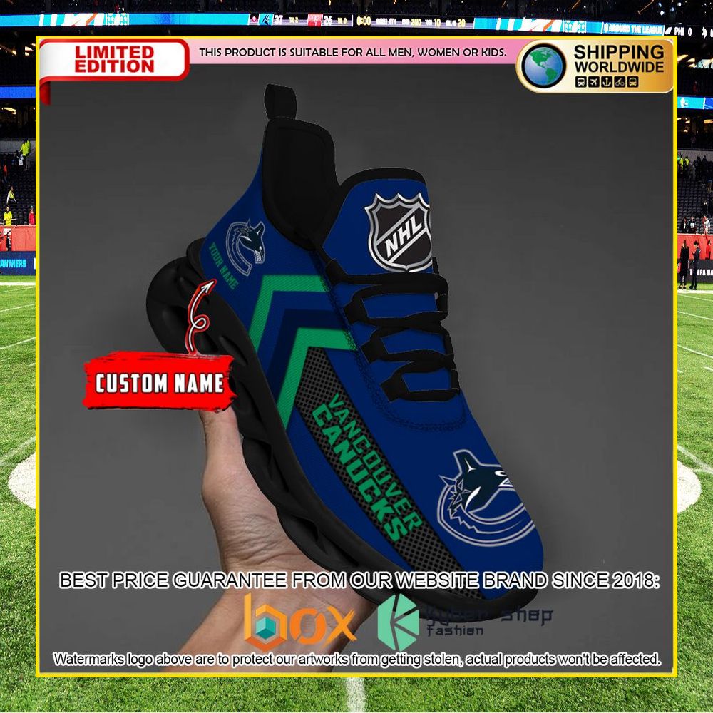 NEW Vancouver Canucks Custom Name Clunky Shoes 9