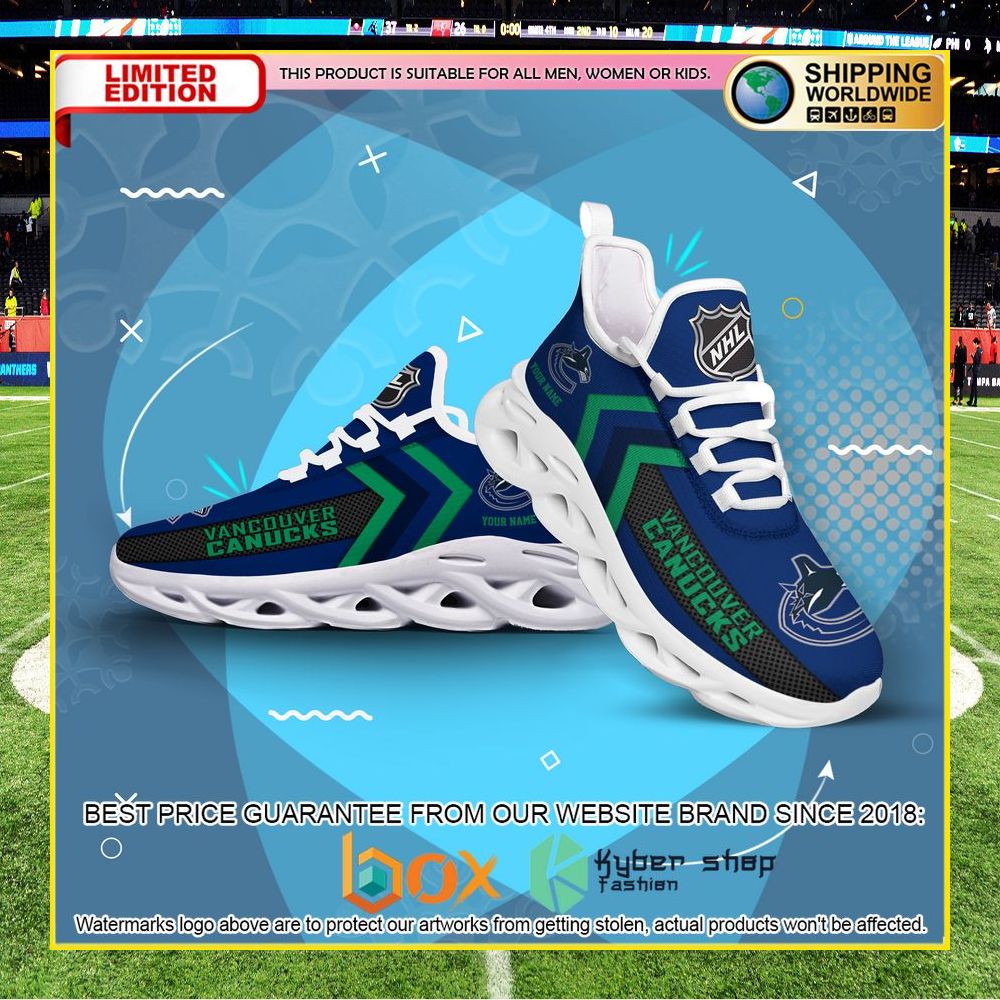 NEW Vancouver Canucks Custom Name Clunky Shoes 11