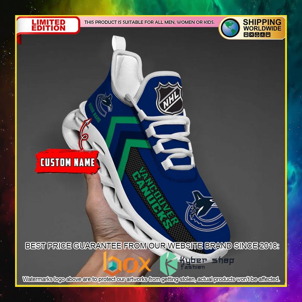 NEW Vancouver Canucks Custom Name Clunky Shoes 8