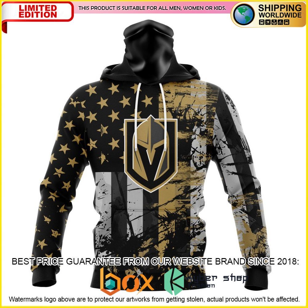 NEW Vegas Golden Knights Jersey For America Custom 3D Hoodie, Shirt 4