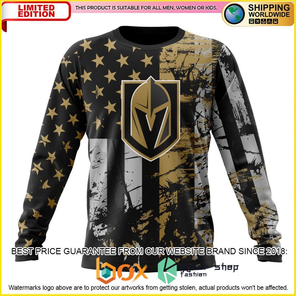 NEW Vegas Golden Knights Jersey For America Custom 3D Hoodie, Shirt 6
