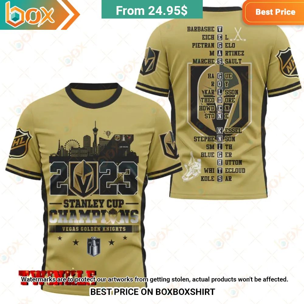 Vegas Golden Knights Stanley Cup Champions 2023 Shirt Hoodie 1