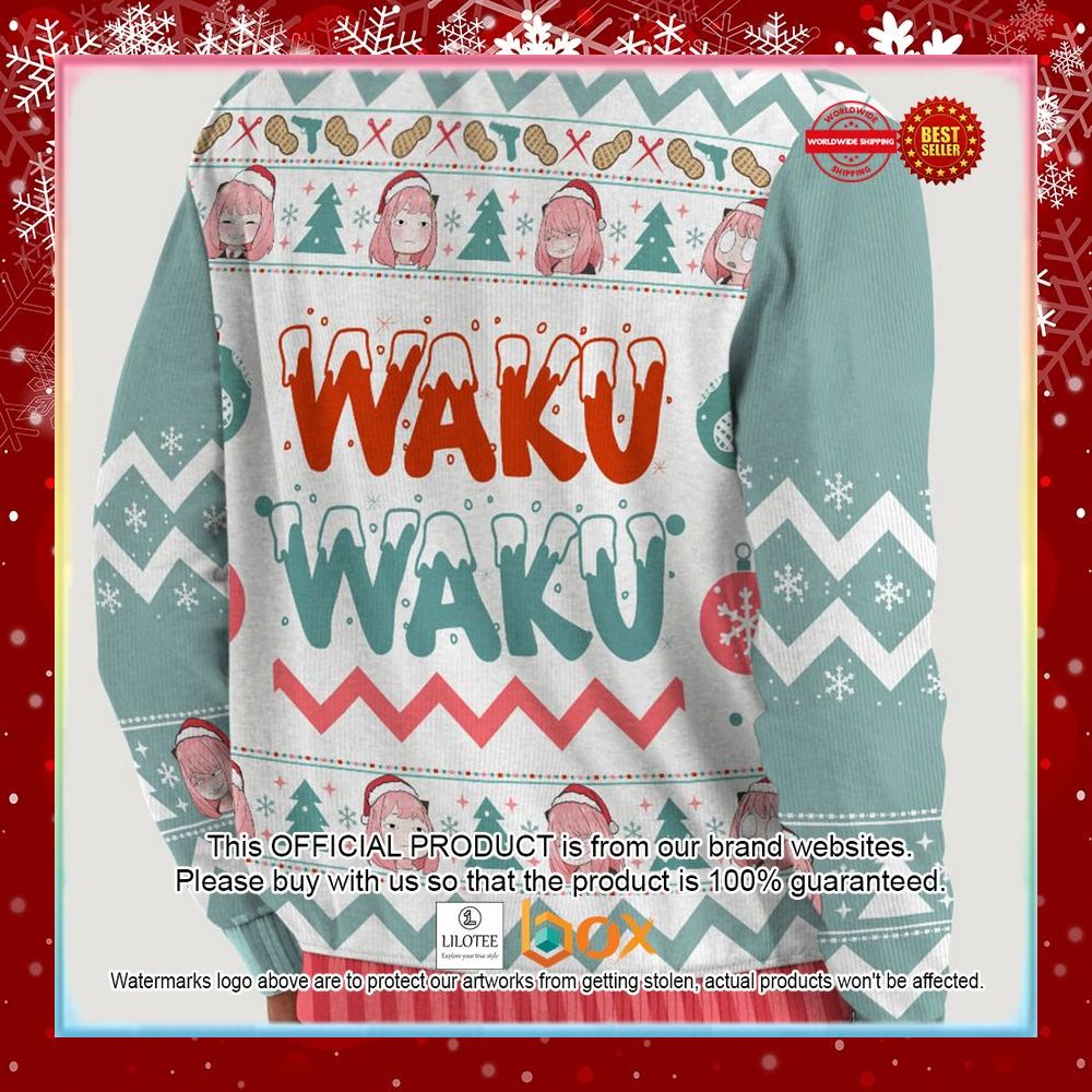 BEST Waku Waku Christmas Ugly Sweater 9