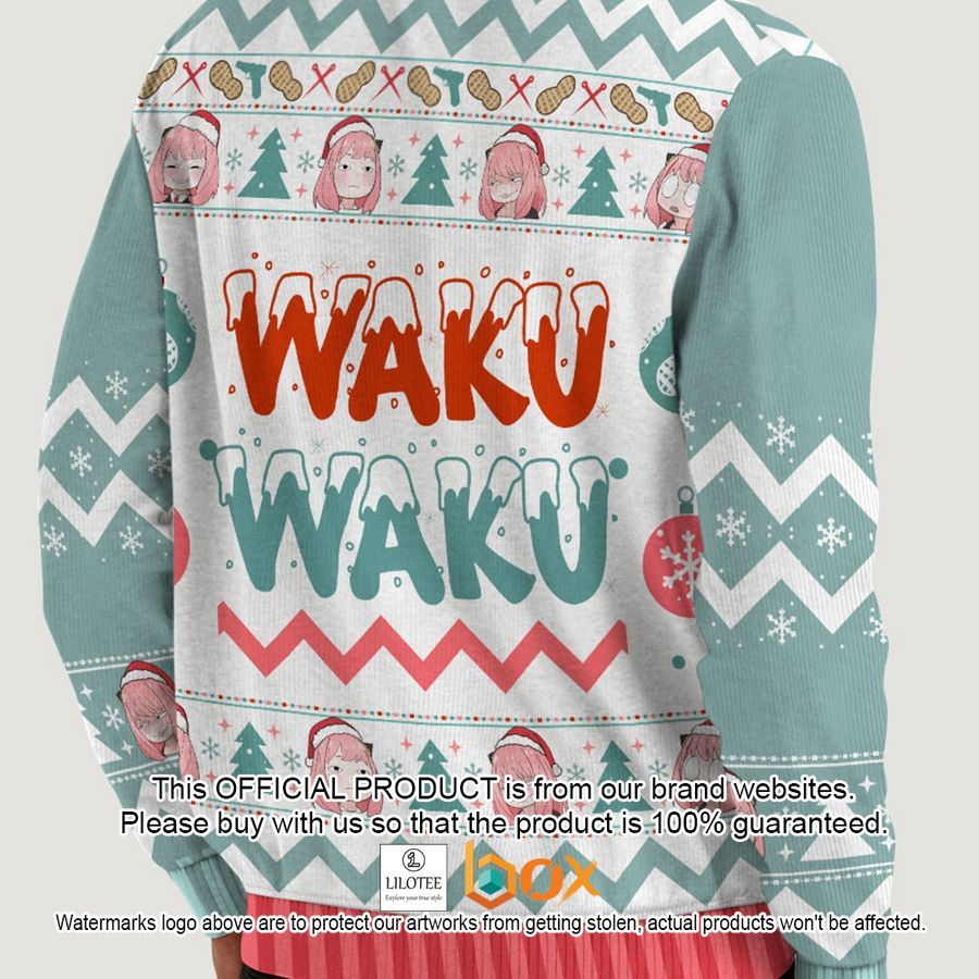 BEST Waku Waku Christmas Ugly Sweater 4