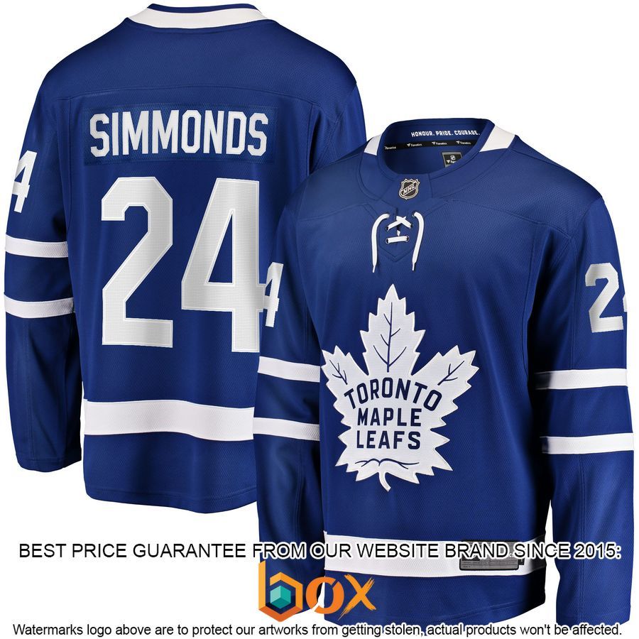 NEW Wayne Simmonds Toronto Maple Leafs Home Blue Hockey Jersey 1