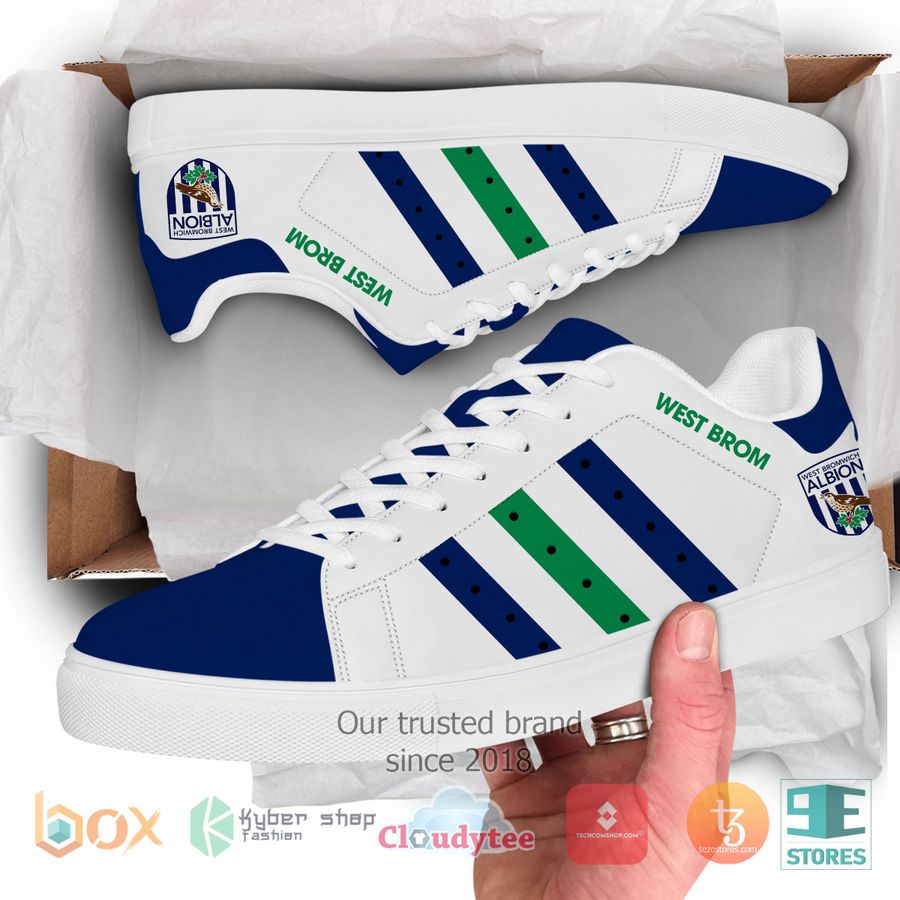 West Bromwich Albion Football Club Stan Smith Low Top Shoes 1