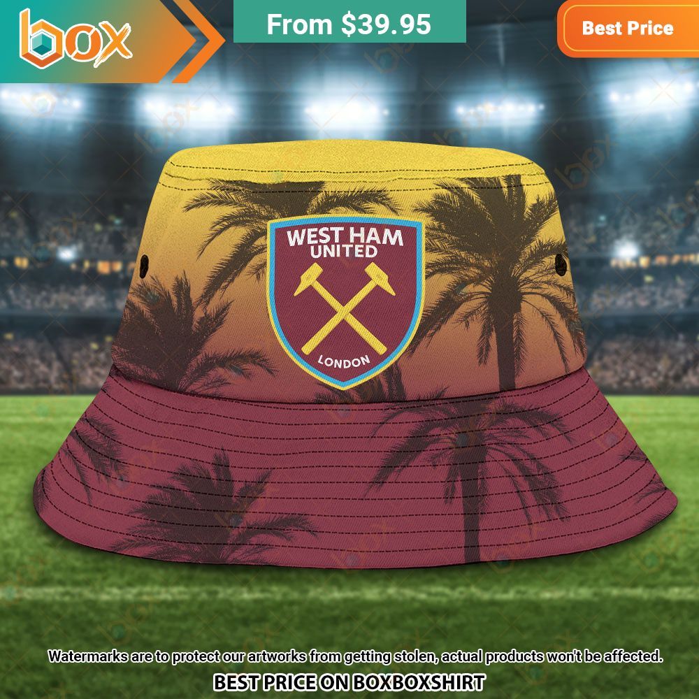 West Ham United Custom Bucket Hat 2