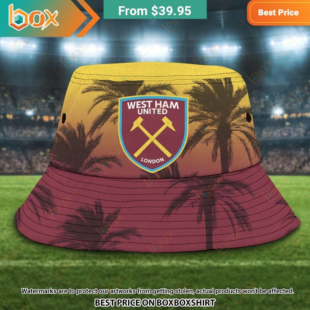 West Ham United Custom Bucket Hat 7