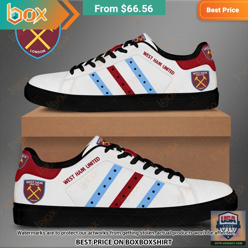 West Ham United Stan Smith Low Top Shoes 3
