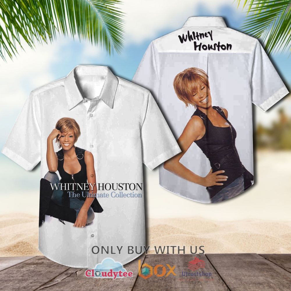 Whitney Houston The Ultimate Collection Albums Hawaiian Shirt 1