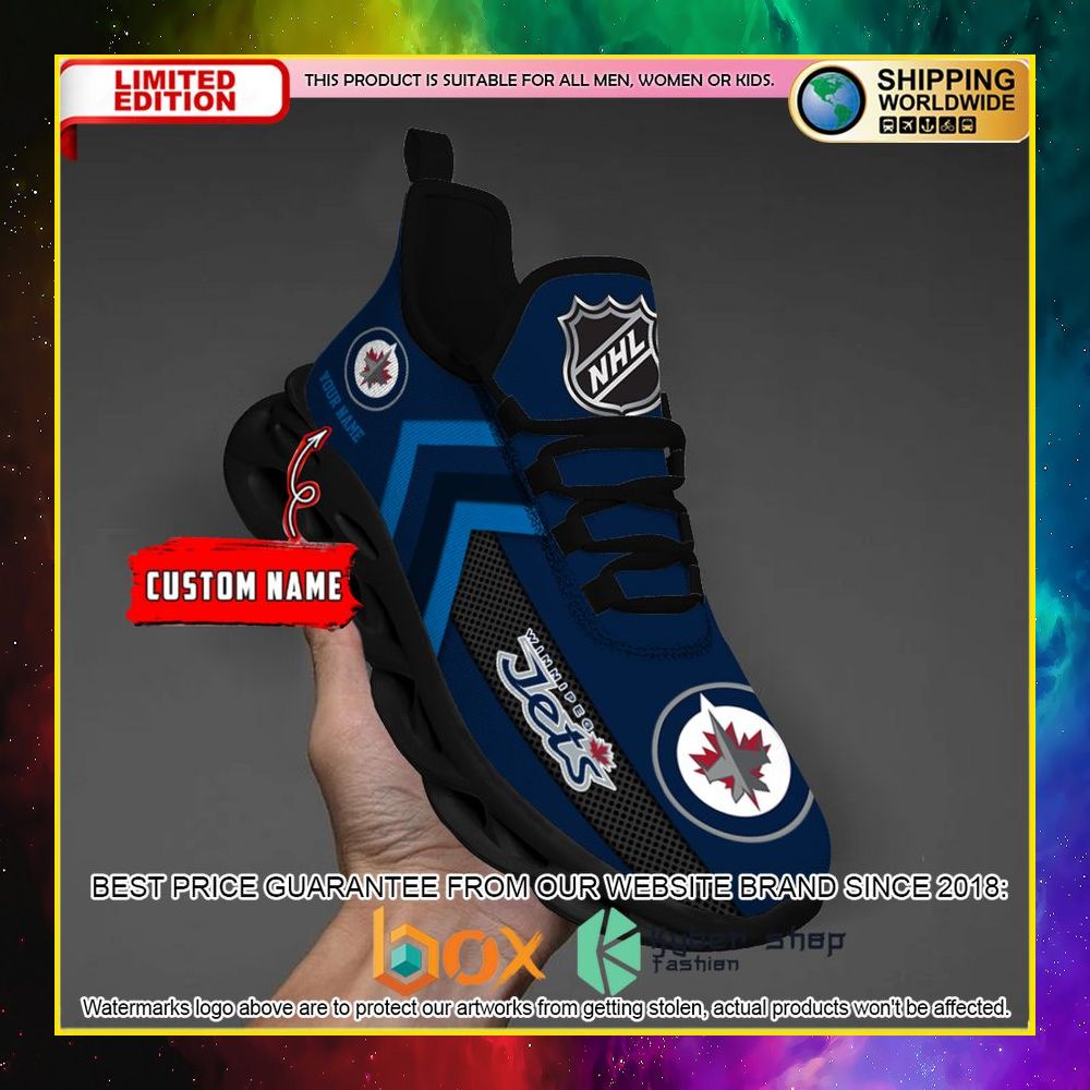 NEW Winnipeg Jets Custom Name Clunky Shoes 5