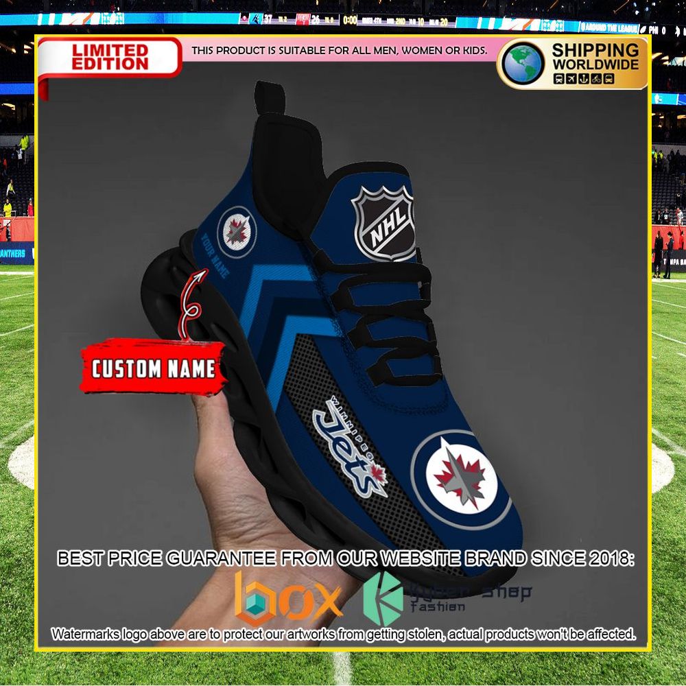 NEW Winnipeg Jets Custom Name Clunky Shoes 9