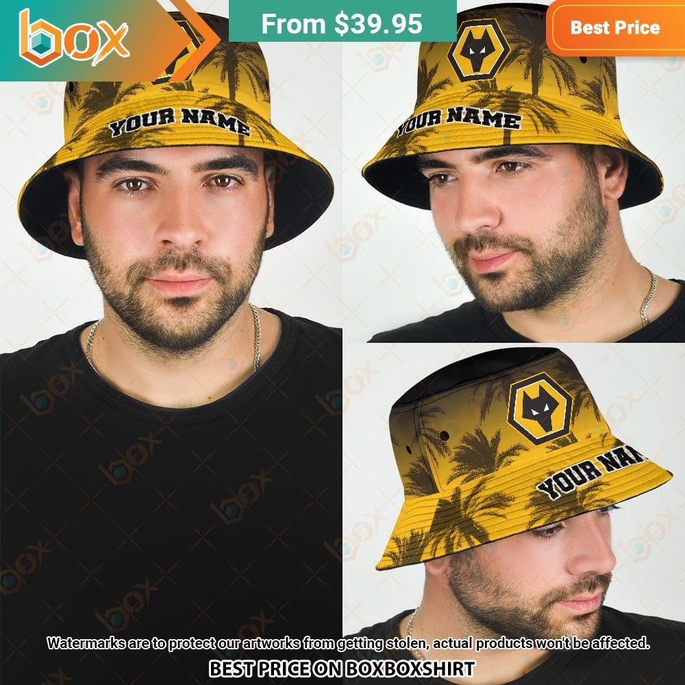 Wolverhampton Wanderers Custom Bucket Hat 10